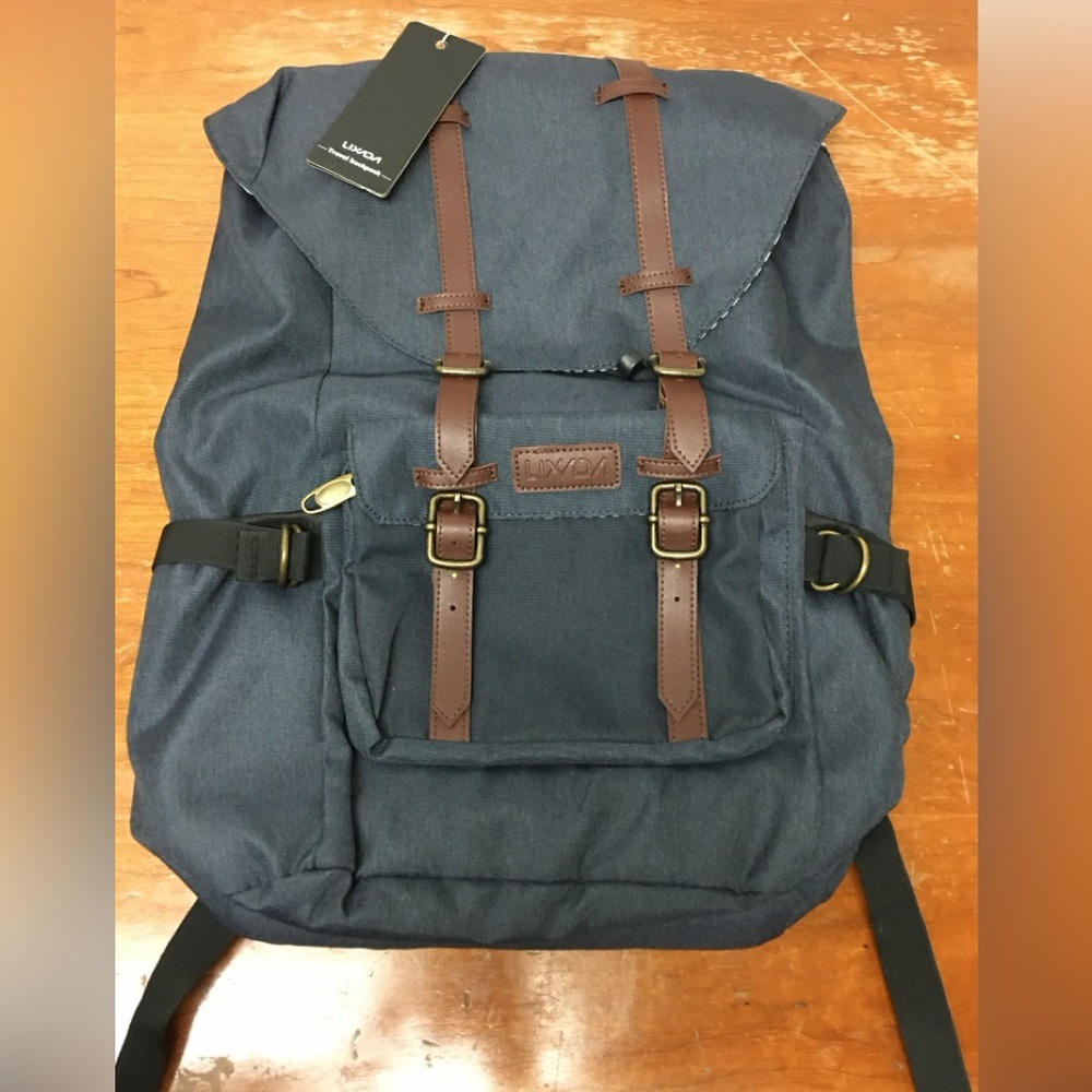 LIXADA 15" Laptop Daypack Backpack Travel Hiking Camping UNISEX